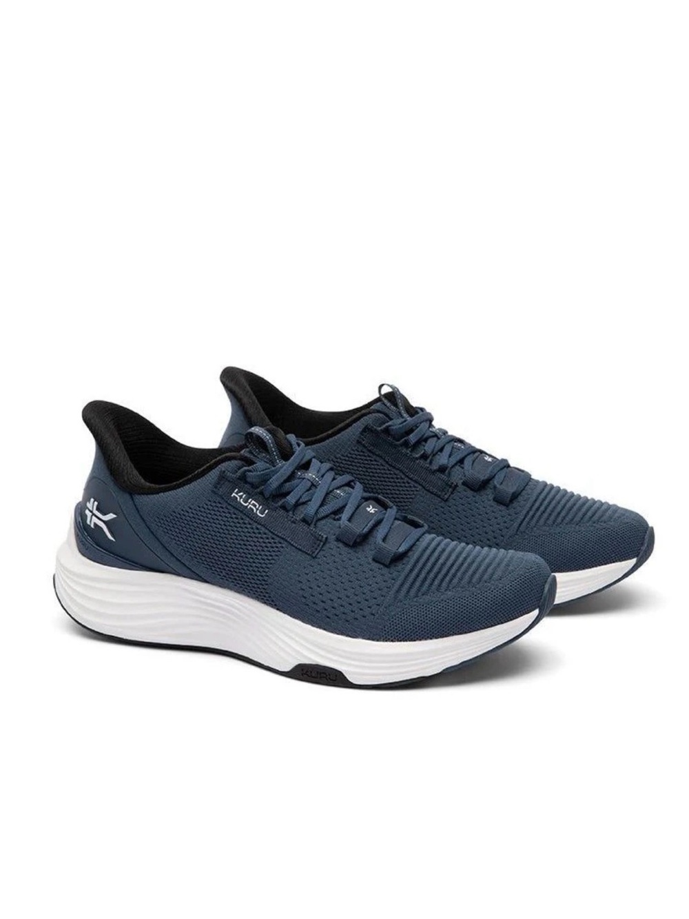 KURU Men’s Navy and Black Performance Sneakers,New